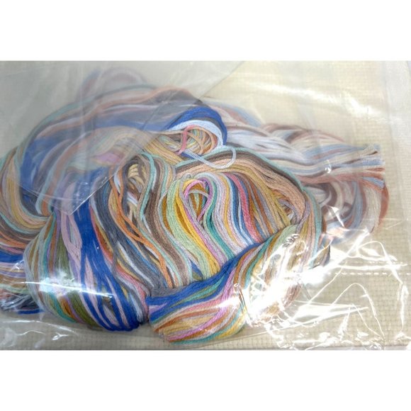 Bucilla Nativity 14" X 10" Counted Cross-Stitch Kit With Ivory Aida Multicolor T - Picture 5 of 5